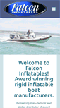 Mobile Screenshot of falconinflatables.com